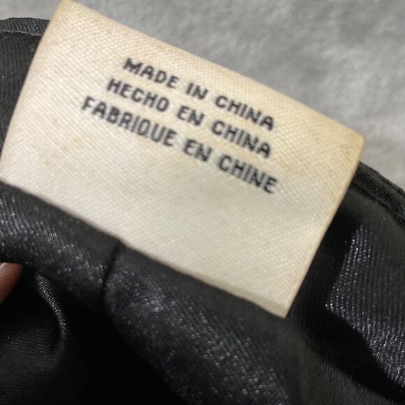 Nine West Black Cap with Gold Detail - Picture 9 of 12